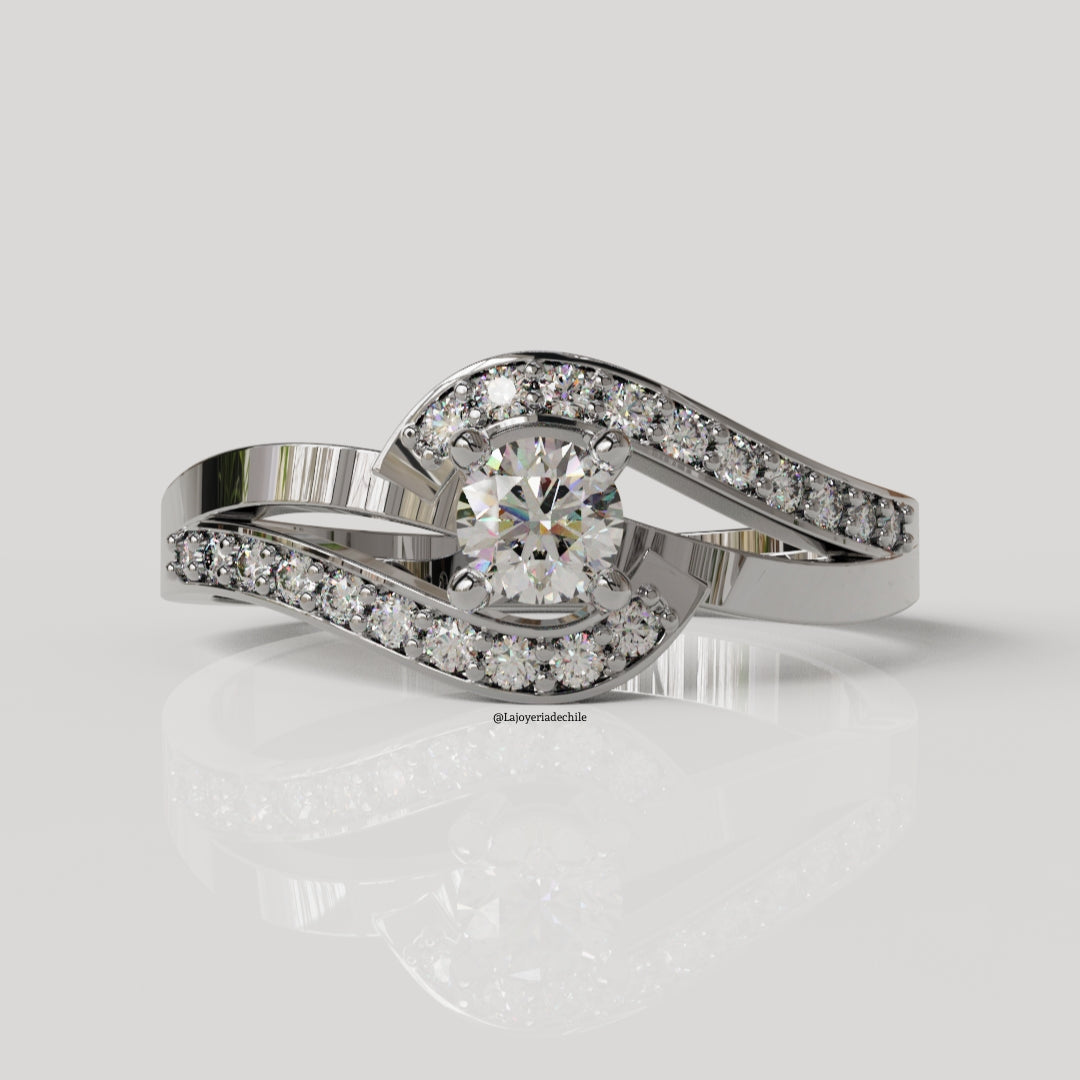Anillo de compromiso "Nasáu"