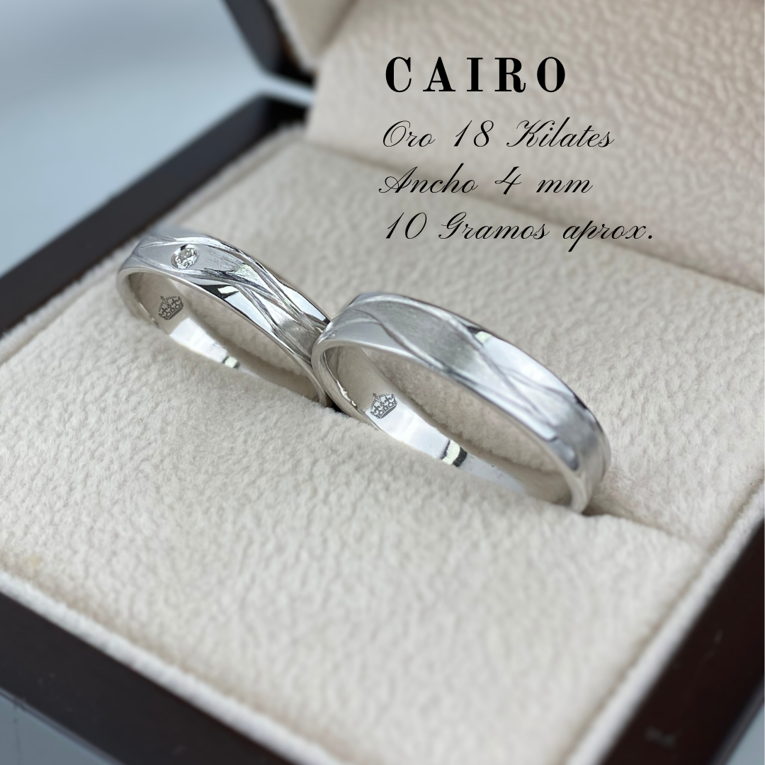 Anillo de matrimonio "Cairo"