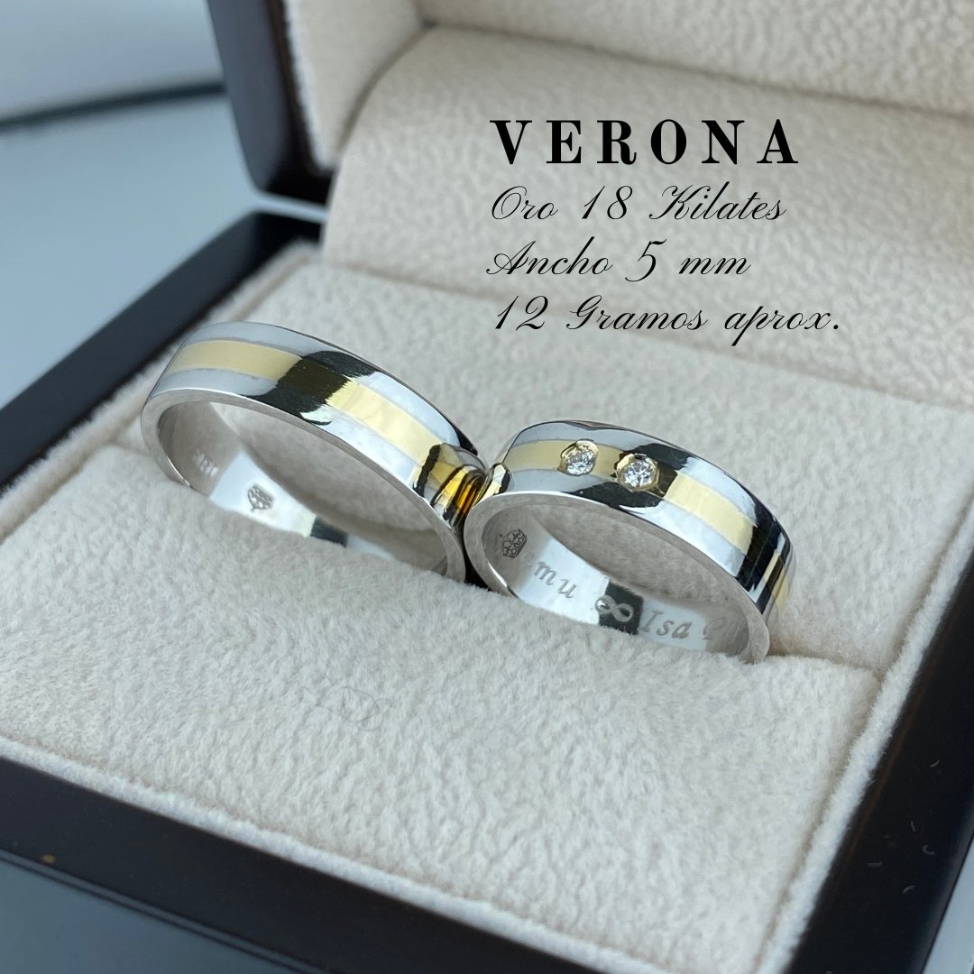 Anillo de matrimonio "Verona"
