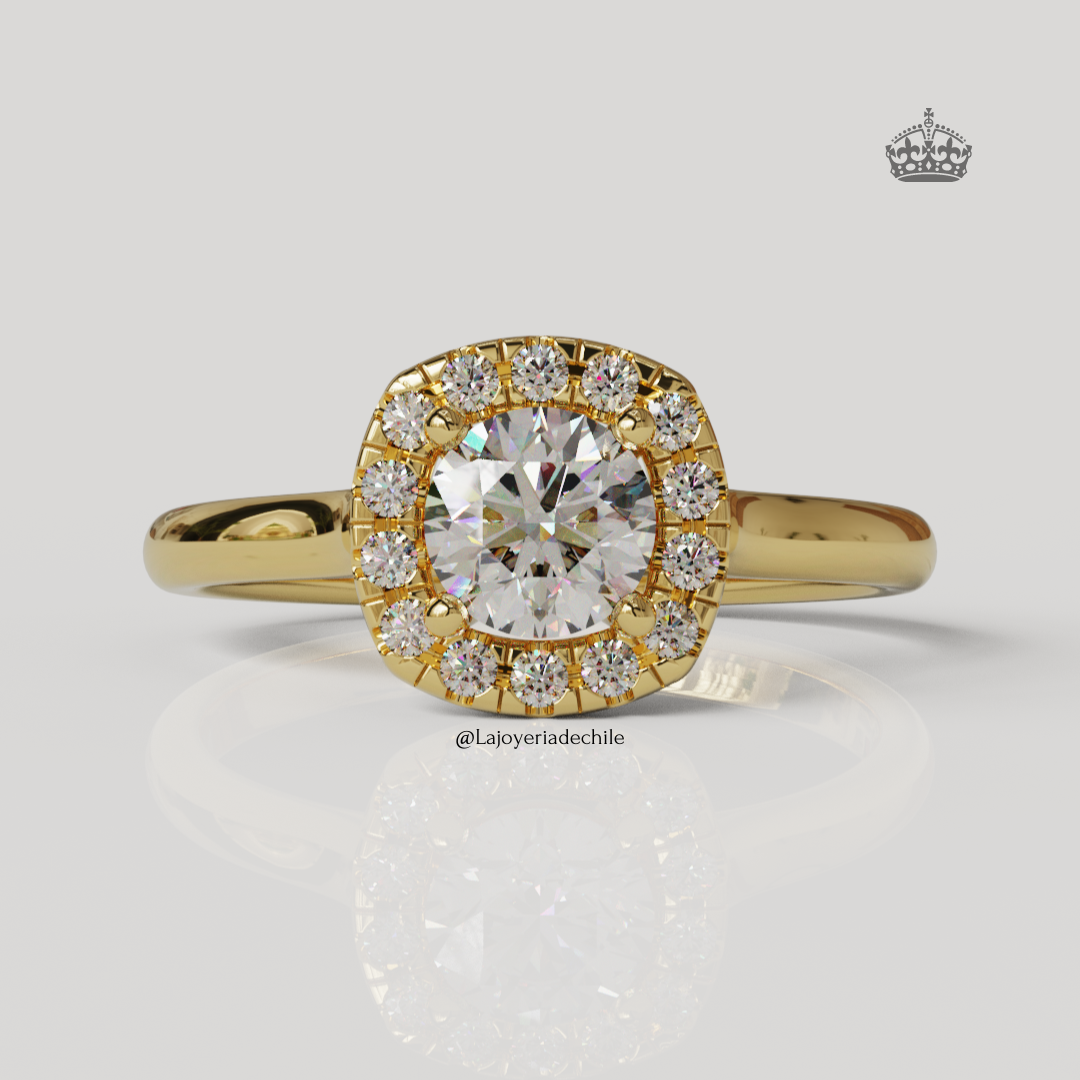 Anillo de compromiso "Niza"