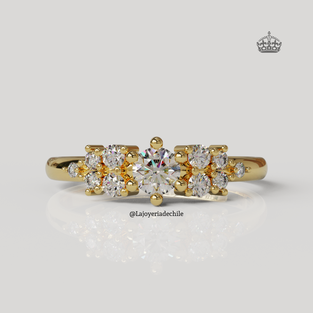 Anillo de compromiso "Constelación"