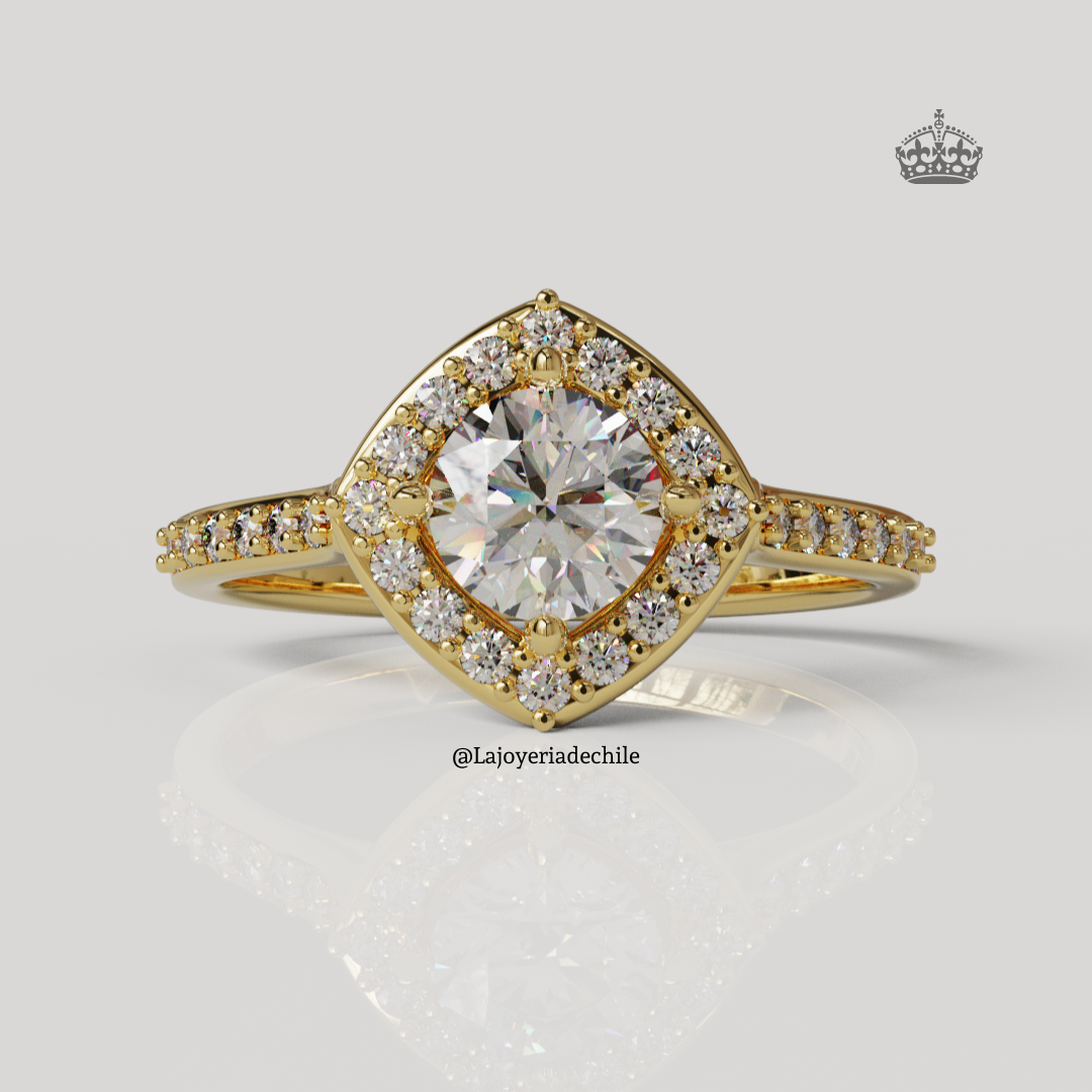 Anillo de compromiso "Dublín"