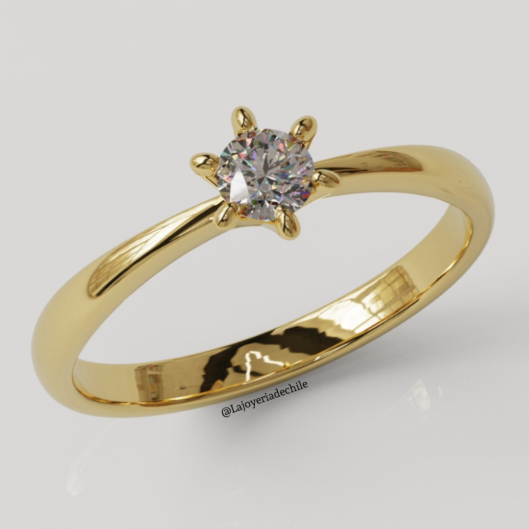 Anillo de compromiso "Noruega"