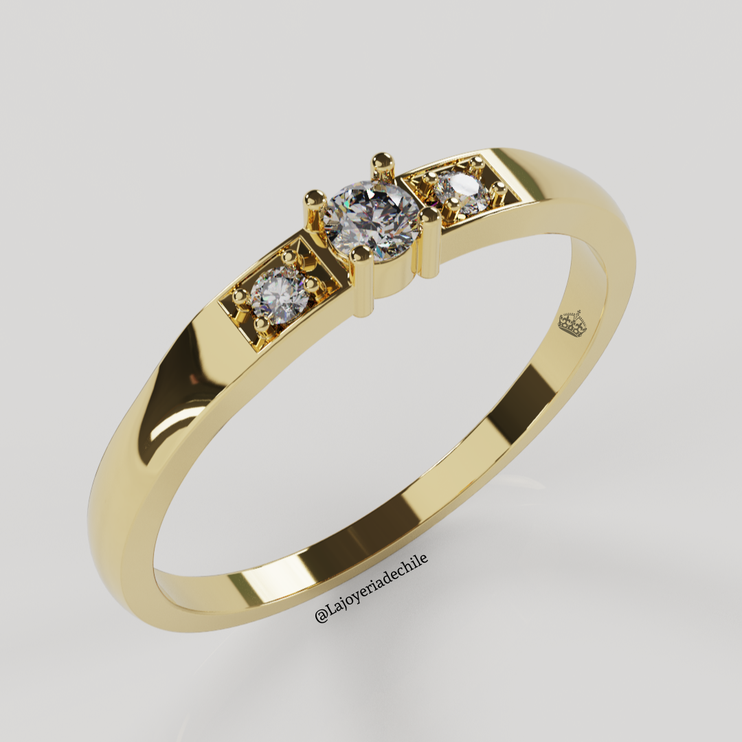 Anillo de compromiso "Phi Leh Lagoon"