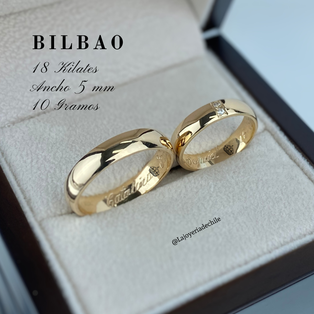 Anillo de matrimonio "Bilbao"