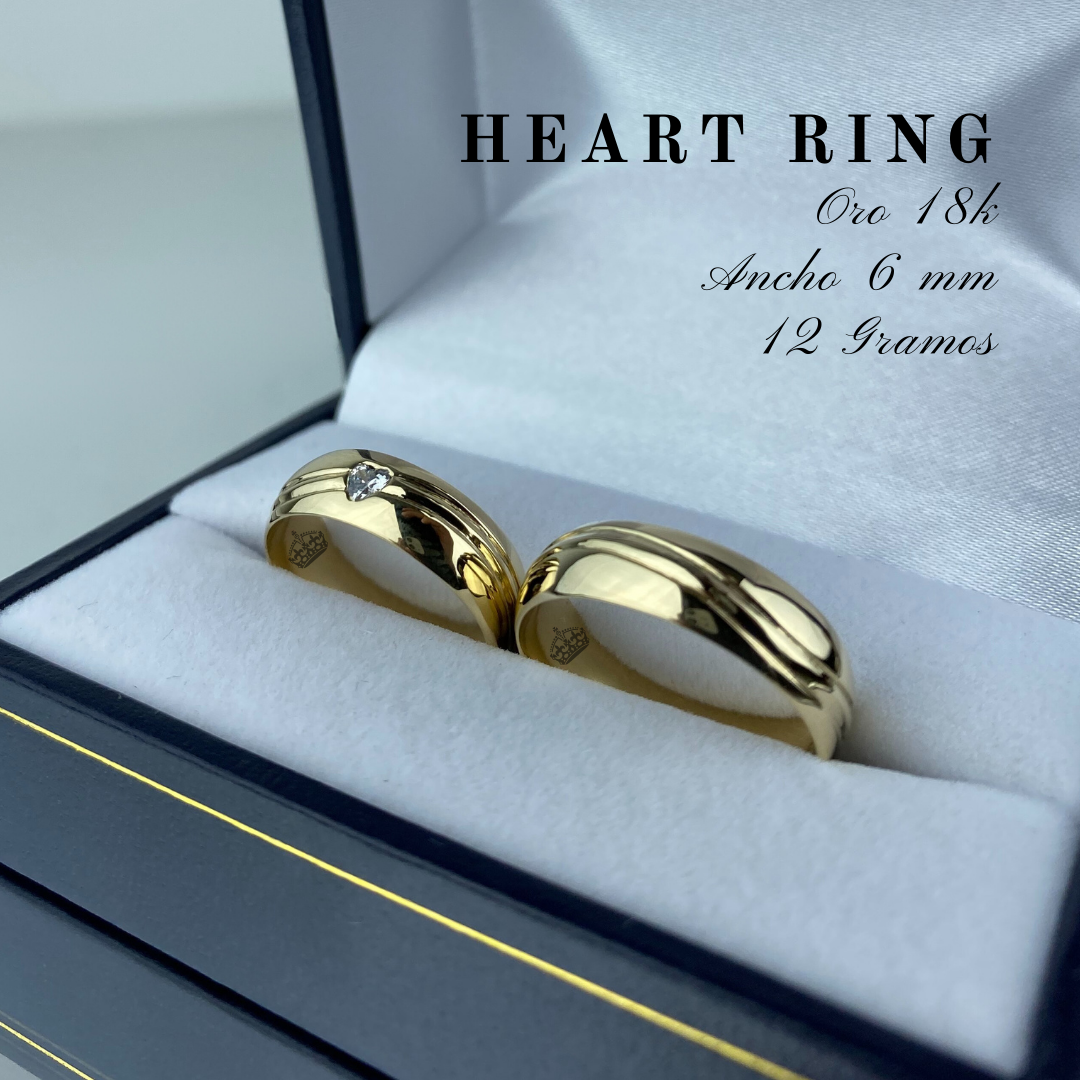 Anillo de matrimonio "Heart Rings"