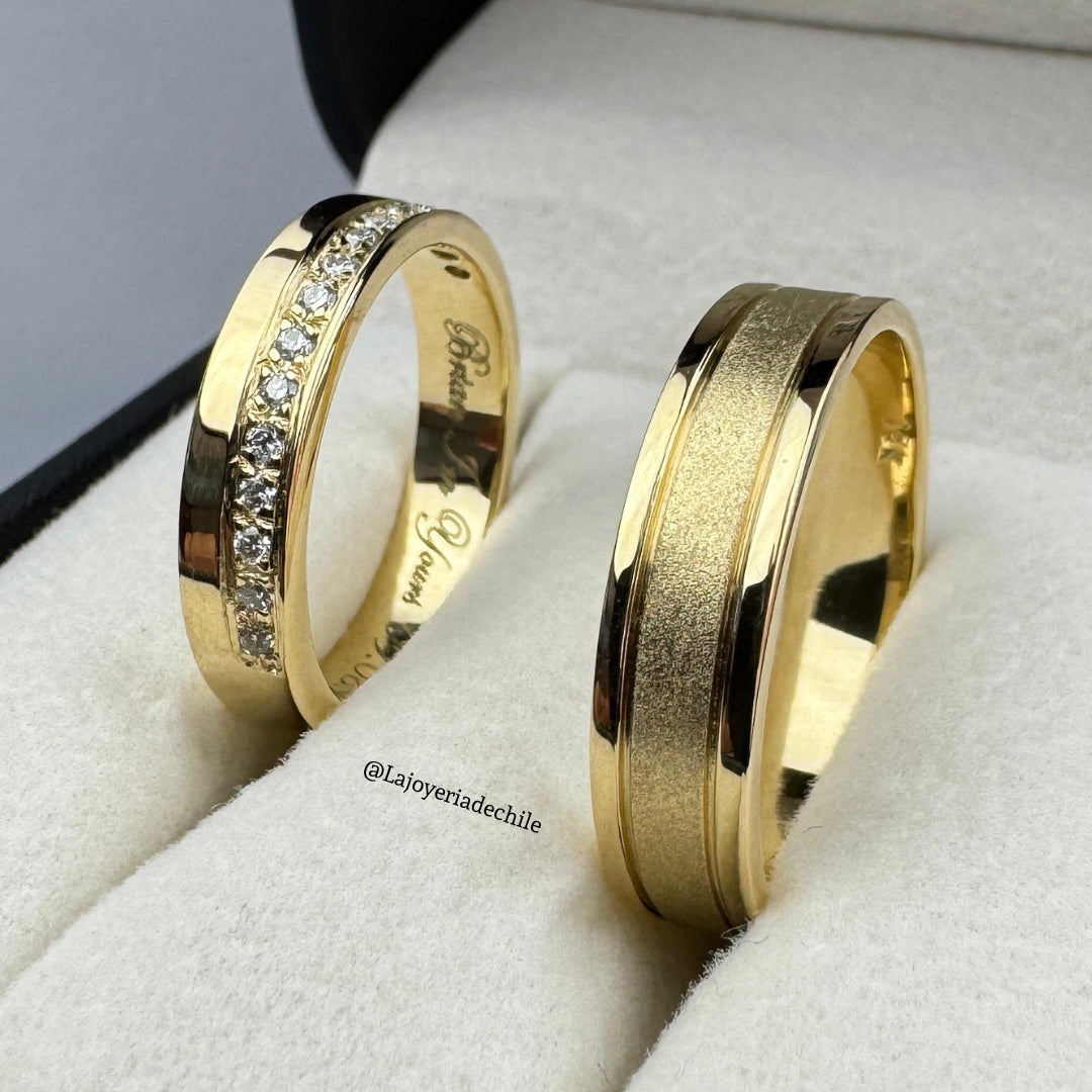 Anillos de matrimonio "Gold Coast"