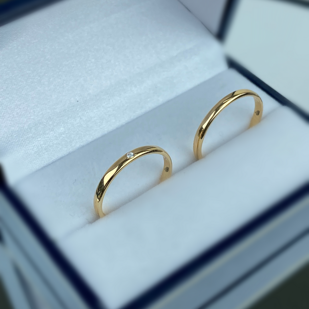 Anillo de matrimonio "Milan"