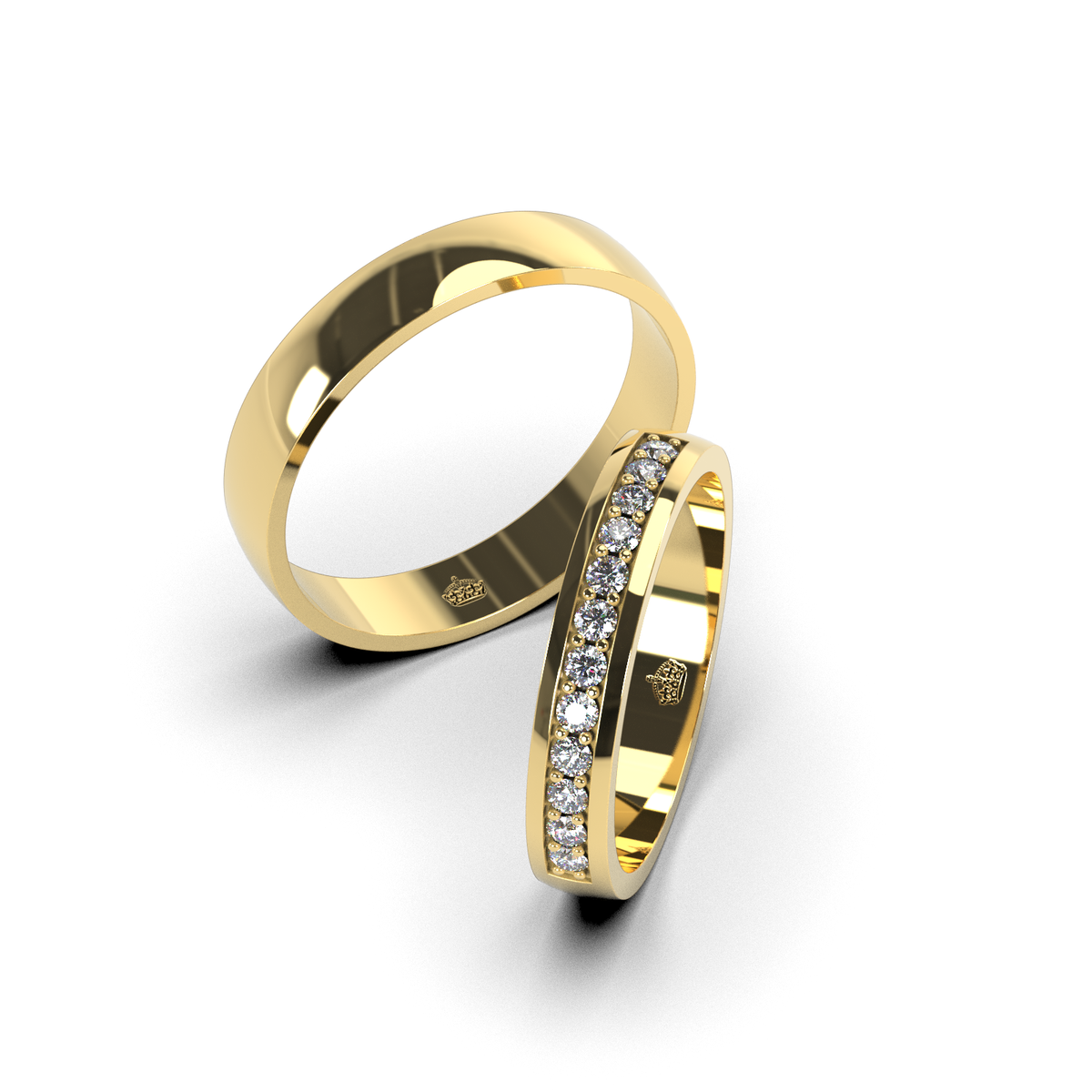 Anillo de matrimonio "Alaska"