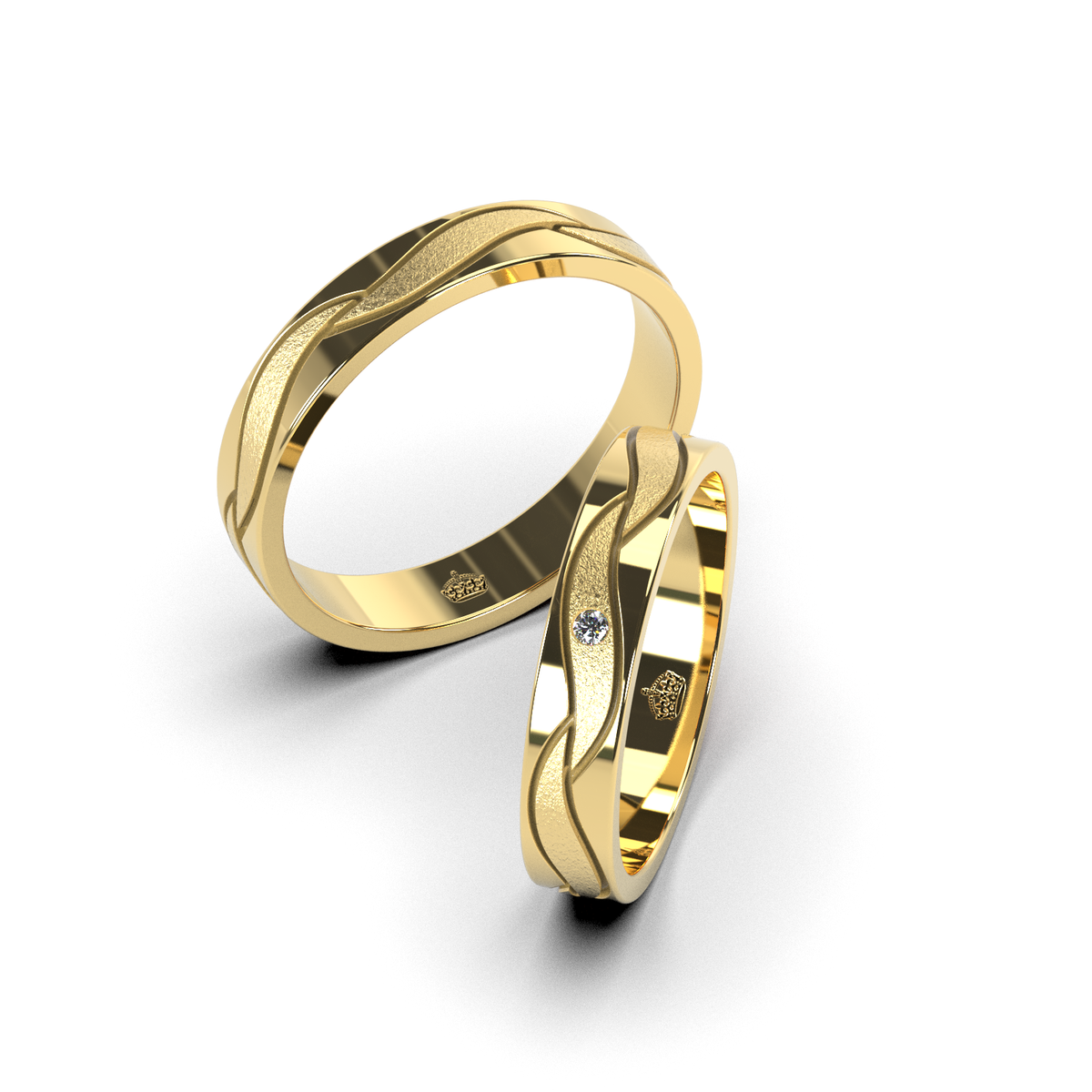 Anillo de matrimonio "Cairo"