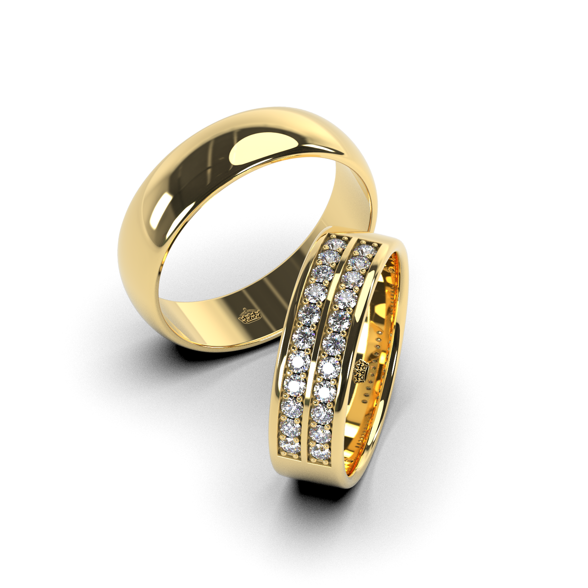 Anillos de matrimonio "Margarita"
