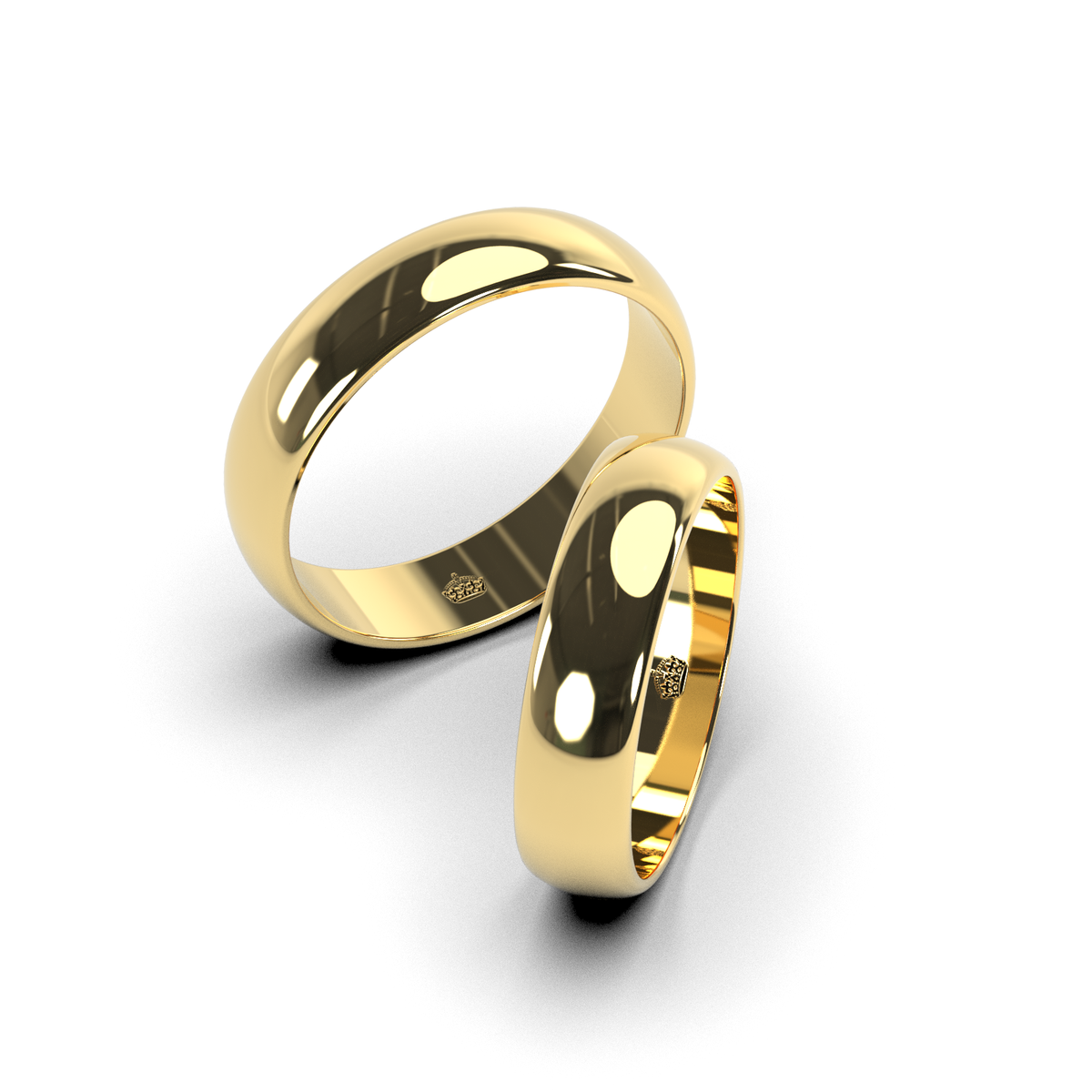 Anillo de matrimonio "Media Caña  10 - 12 Gramos"