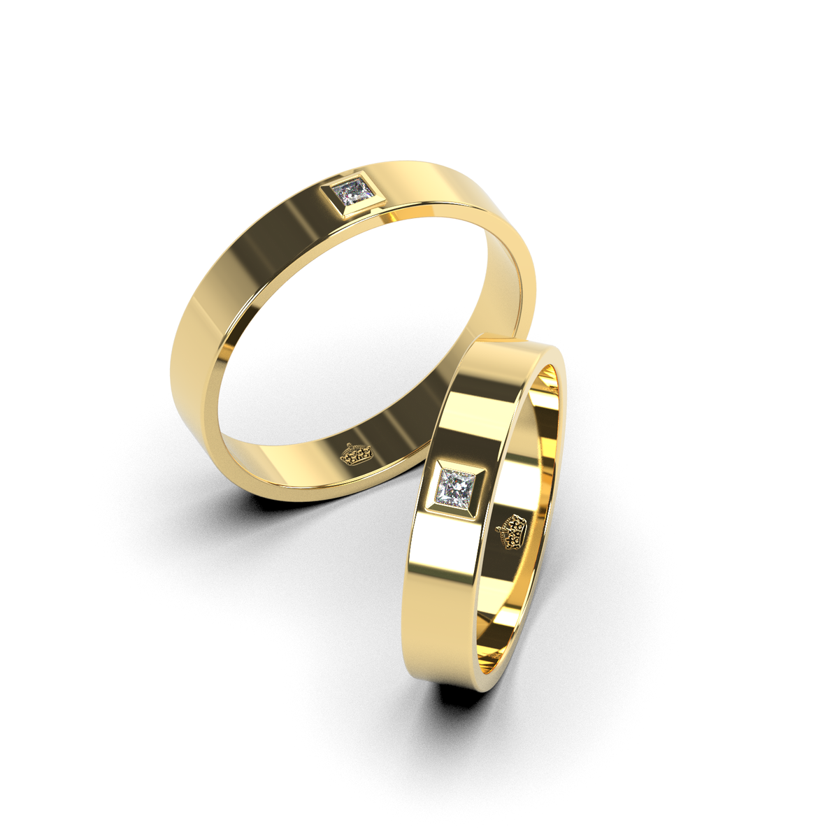 Anillo de matrimonio "New York"