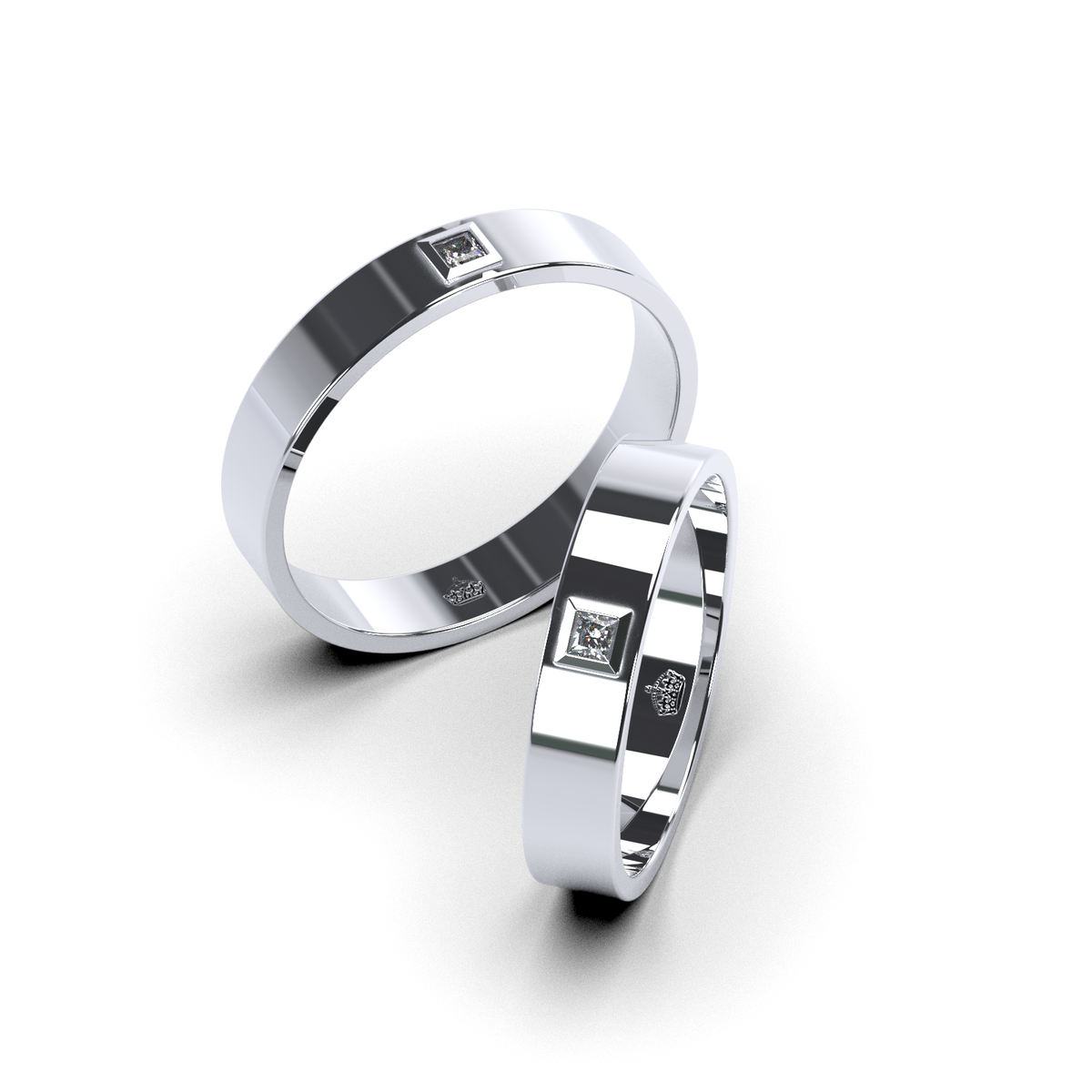 Anillo de matrimonio "New York"