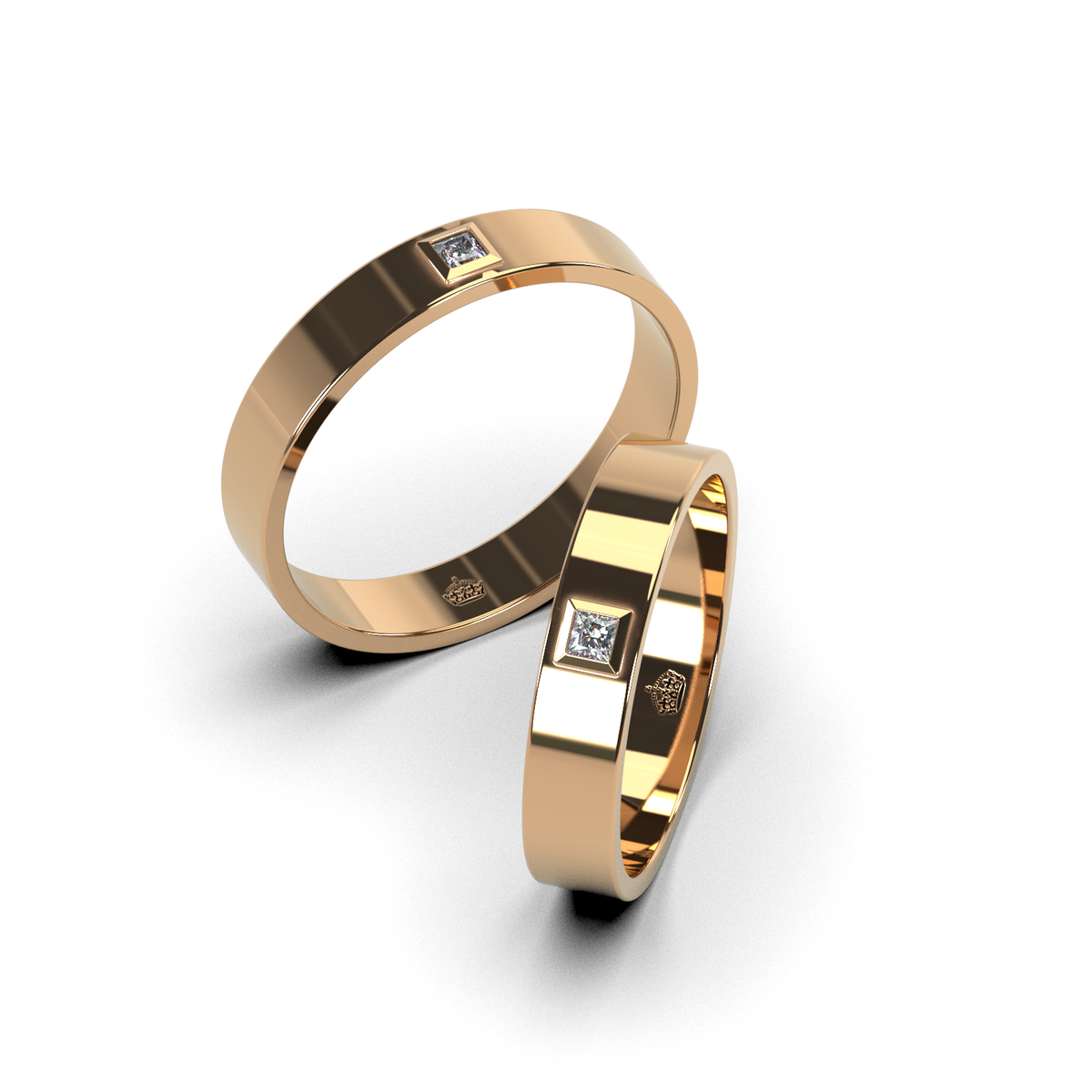 Anillo de matrimonio "New York"