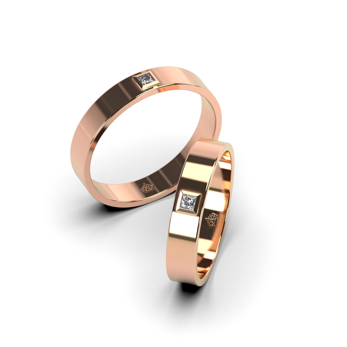 Anillo de matrimonio "New York"