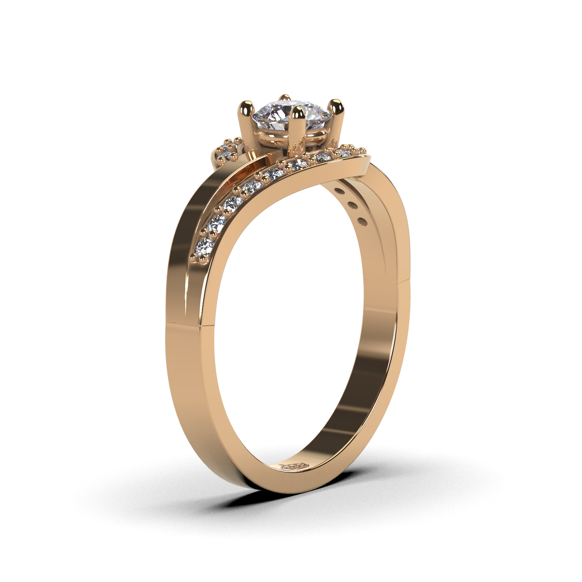 Anillo de compromiso "Nasáu"