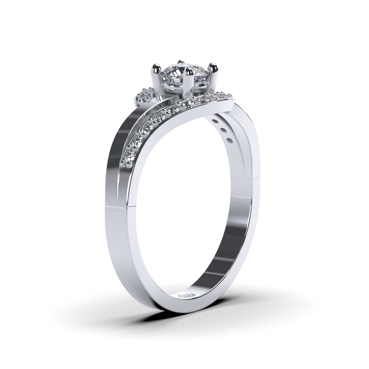 Anillo de compromiso "Nasáu"