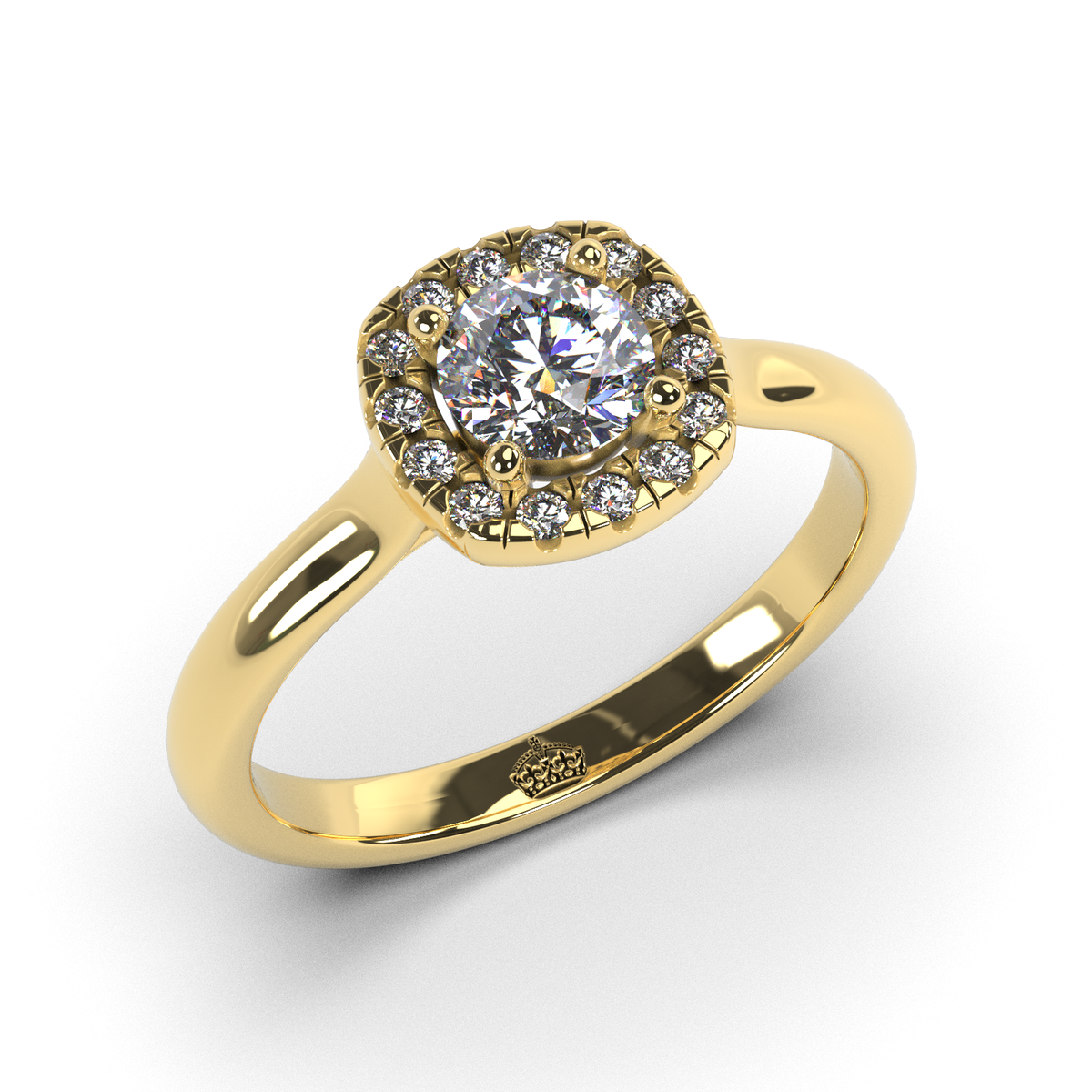 Anillo de compromiso "Niza"