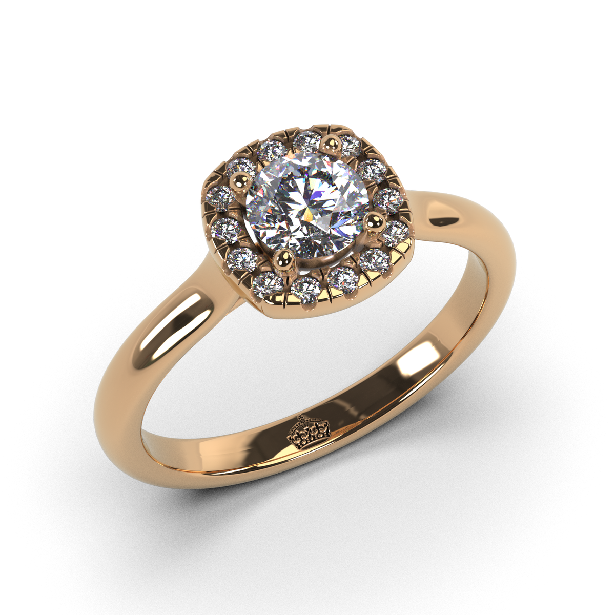 Anillo de compromiso "Niza"
