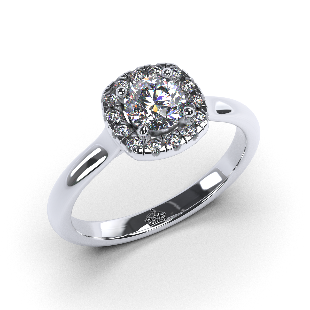Anillo de compromiso "Niza"