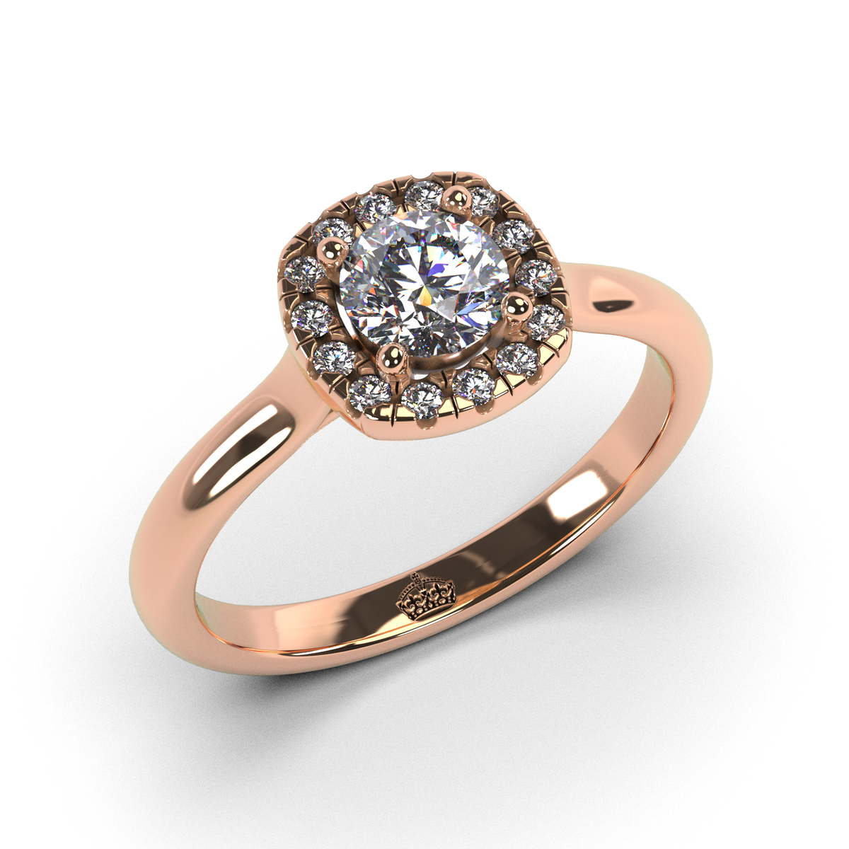 Anillo de compromiso "Niza"