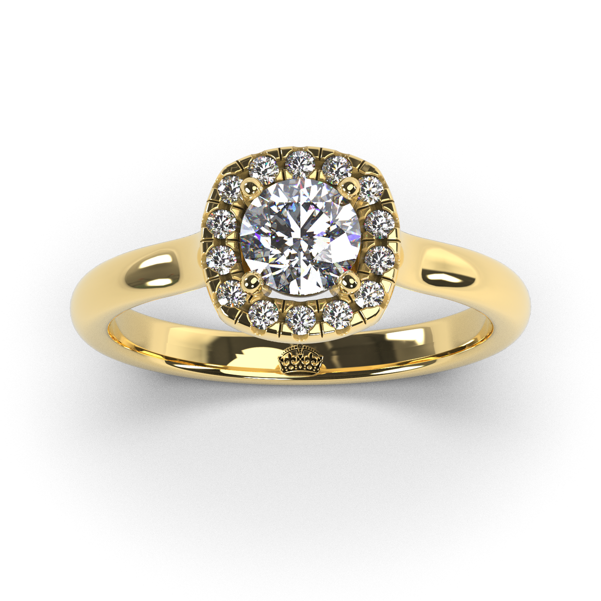 Anillo de compromiso "Niza"