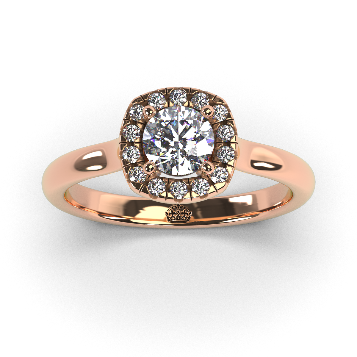Anillo de compromiso "Niza"