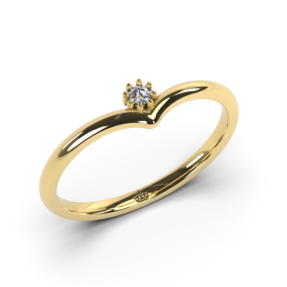 Anillo de compromiso "Tulum"