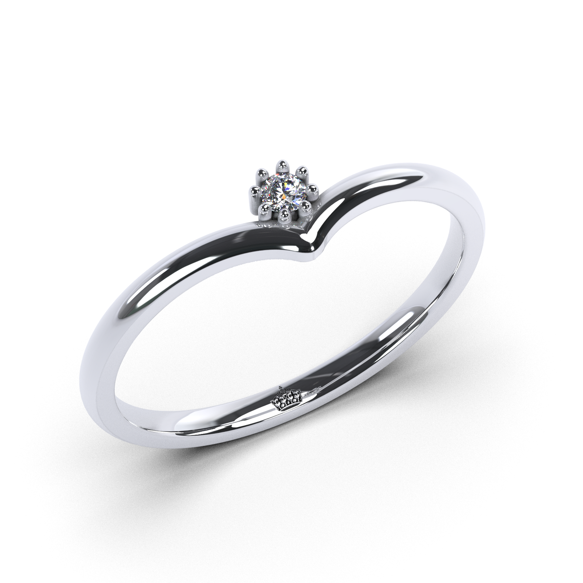 Anillo de compromiso "Tulum"