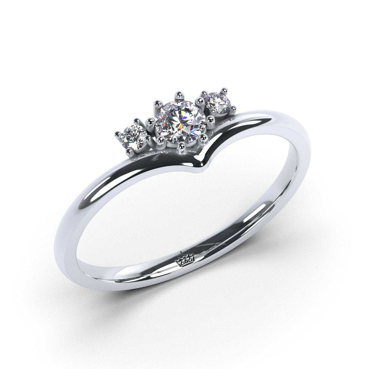 Anillo de compromiso "Tricillo Tulum"