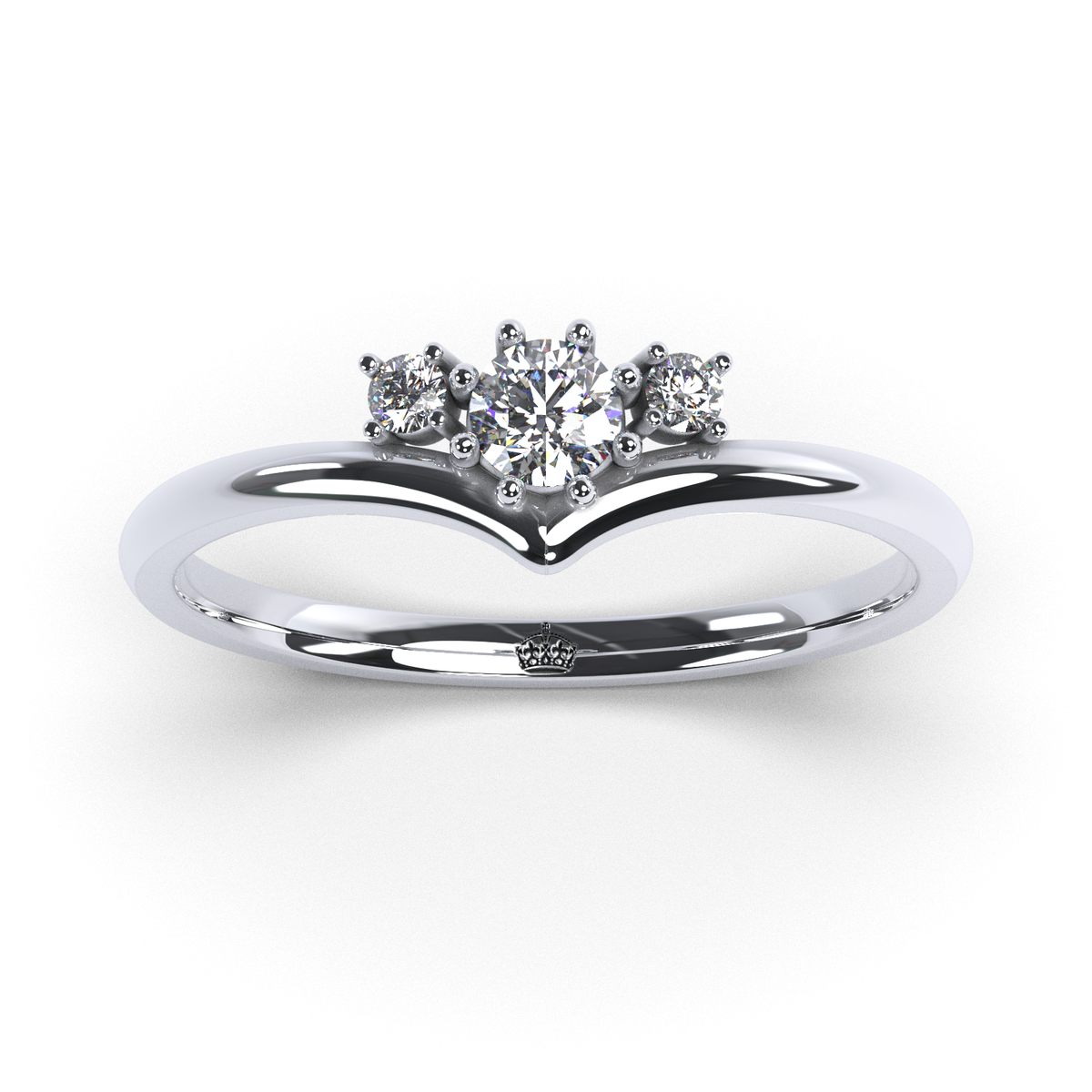 Anillo de compromiso "Tricillo Tulum"