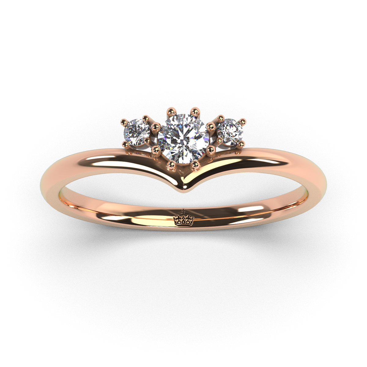 Anillo de compromiso "Tricillo Tulum"