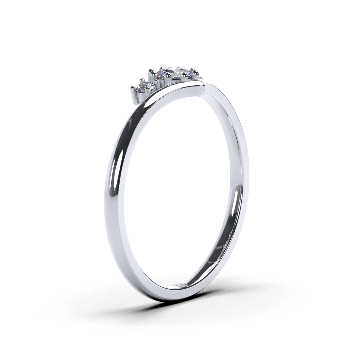 Anillo de compromiso "Tricillo Tulum"