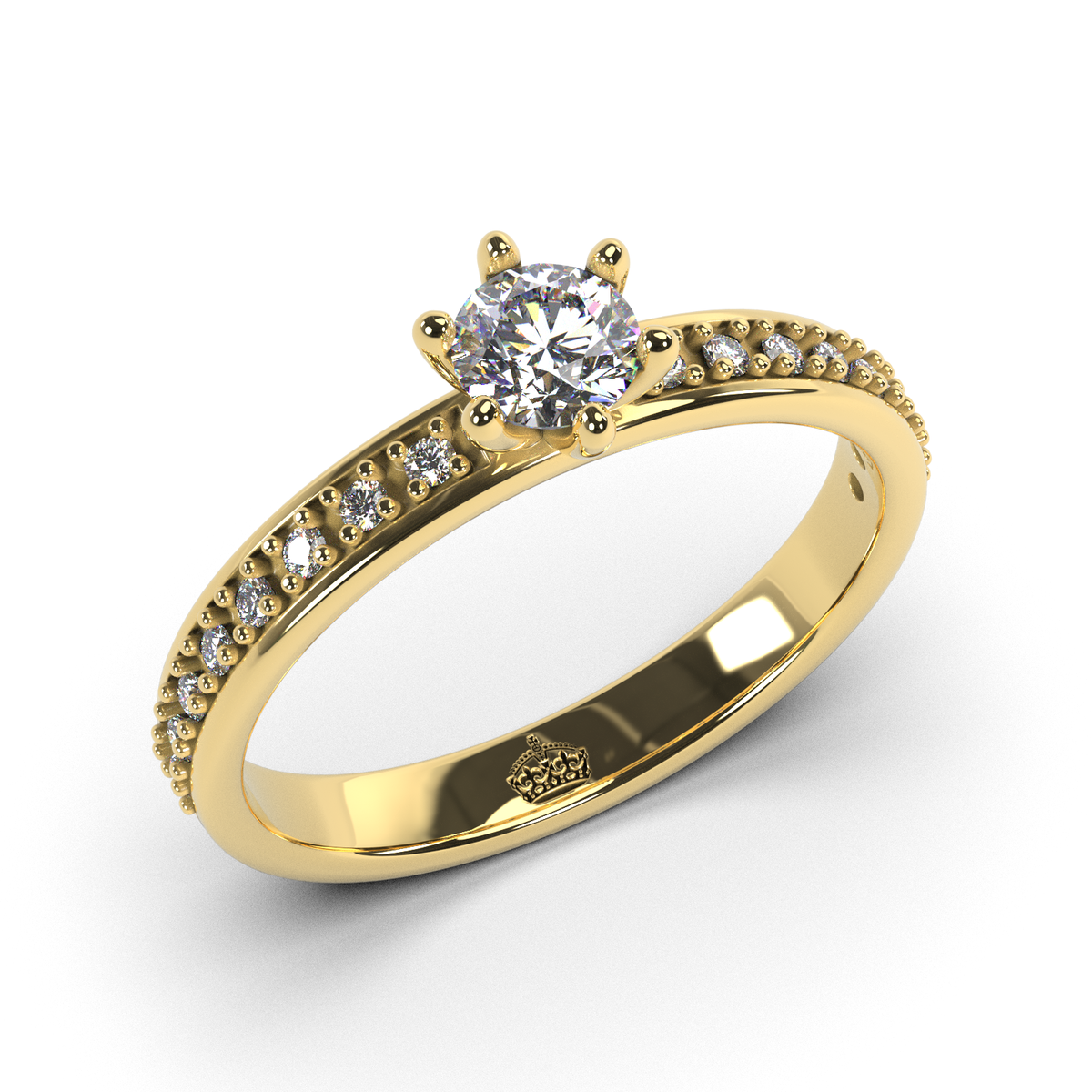 Anillo de compromiso "Pave Anastasia"