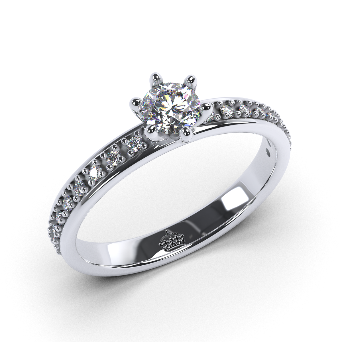 Anillo de compromiso "Pave Anastasia"