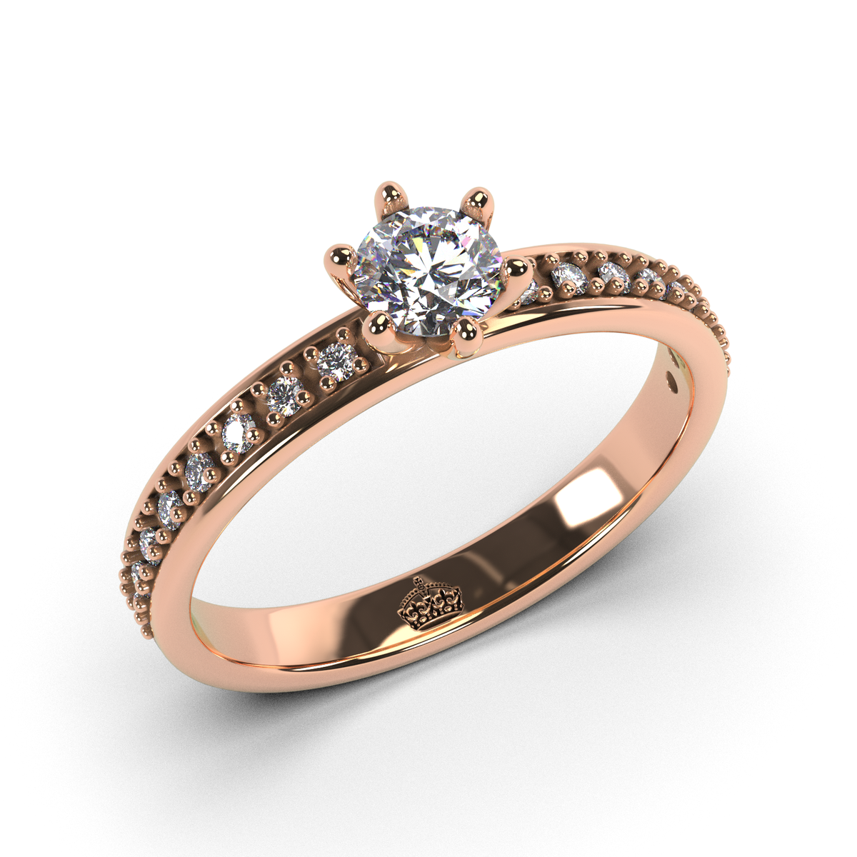 Anillo de compromiso "Pave Anastasia"