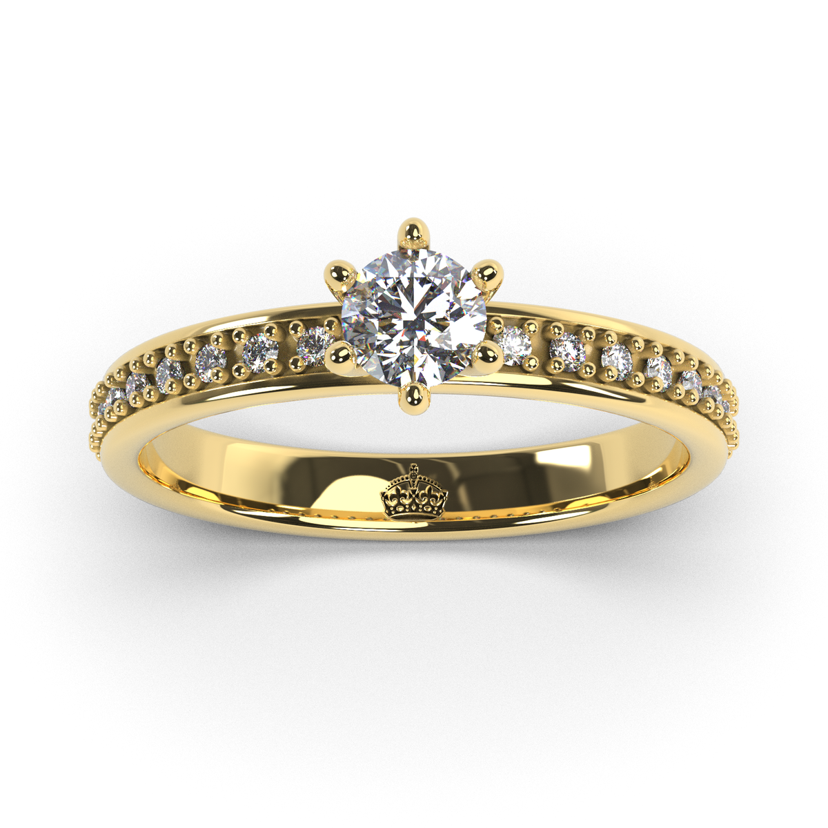 Anillo de compromiso "Pave Anastasia"