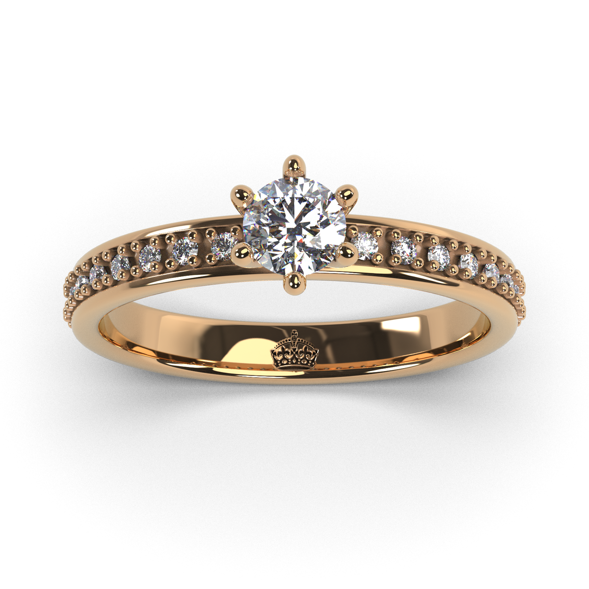 Anillo de compromiso "Pave Anastasia"