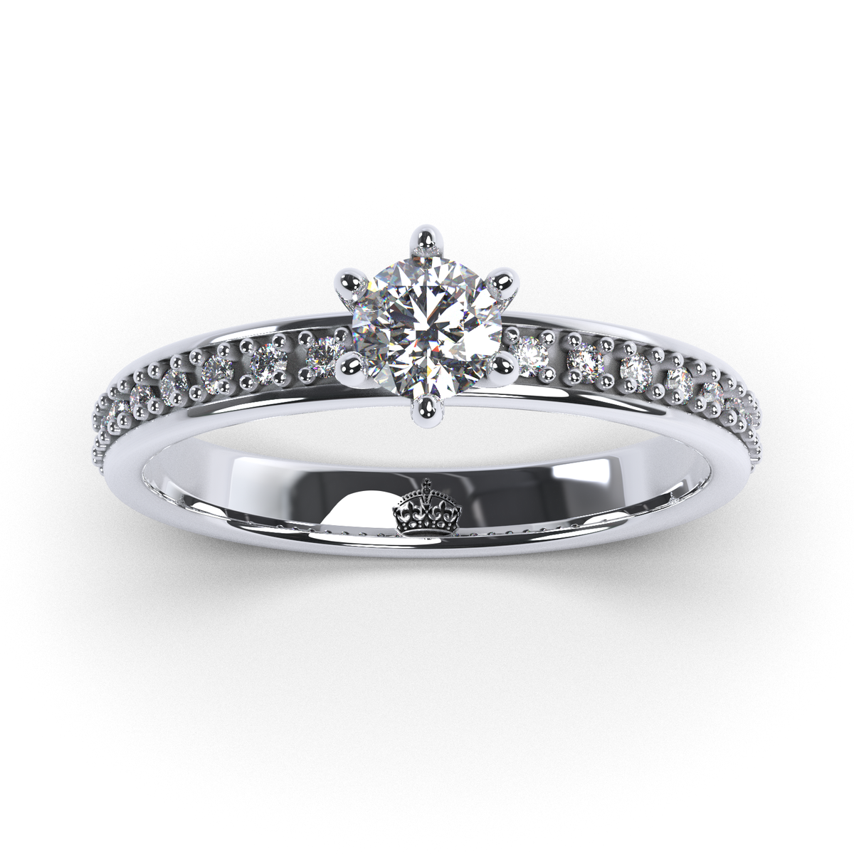 Anillo de compromiso "Pave Anastasia"