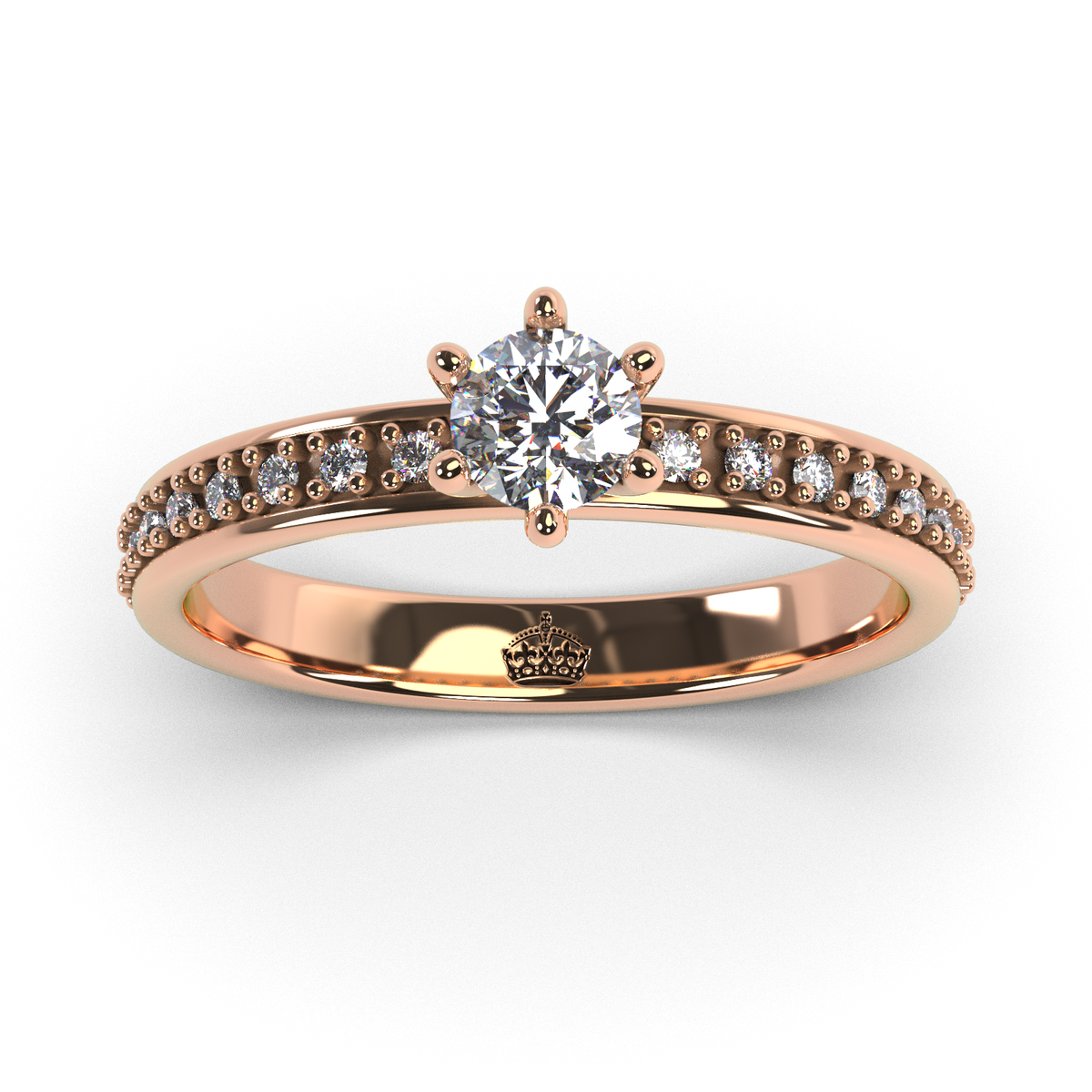 Anillo de compromiso "Pave Anastasia"