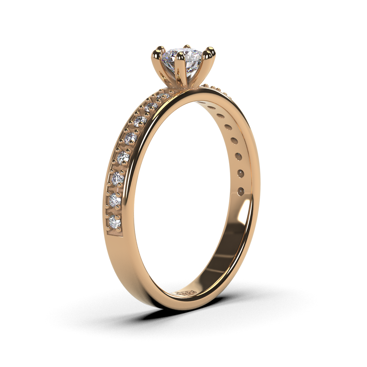 Anillo de compromiso "Pave Anastasia"