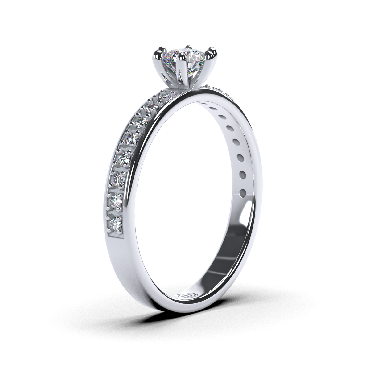 Anillo de compromiso "Pave Anastasia"