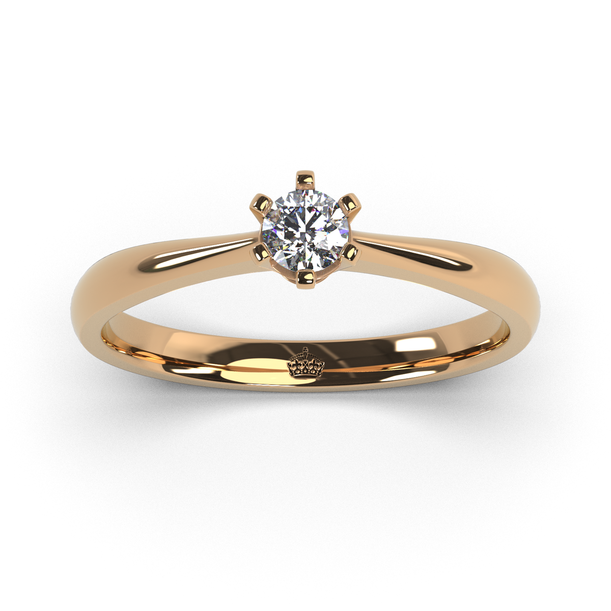 Anillo de compromiso "Brasilia"
