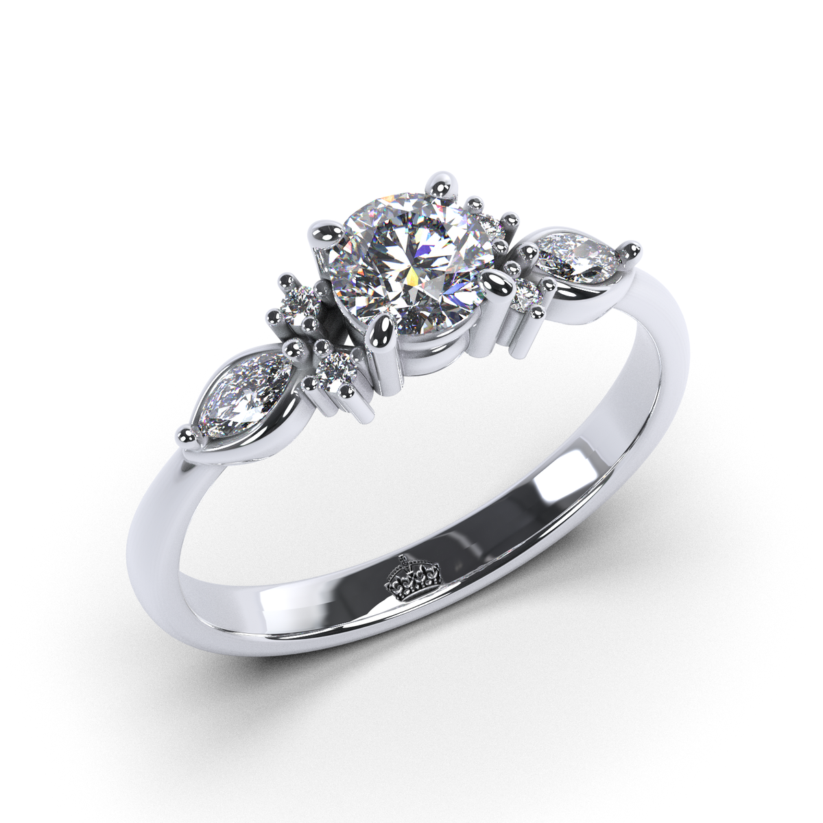 Anillo de compromiso Malibú