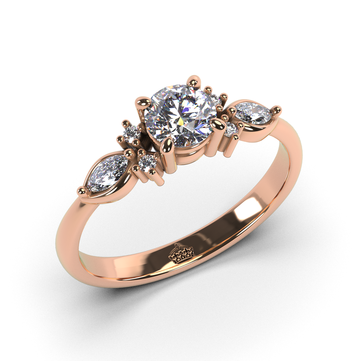 Anillo de compromiso Malibú