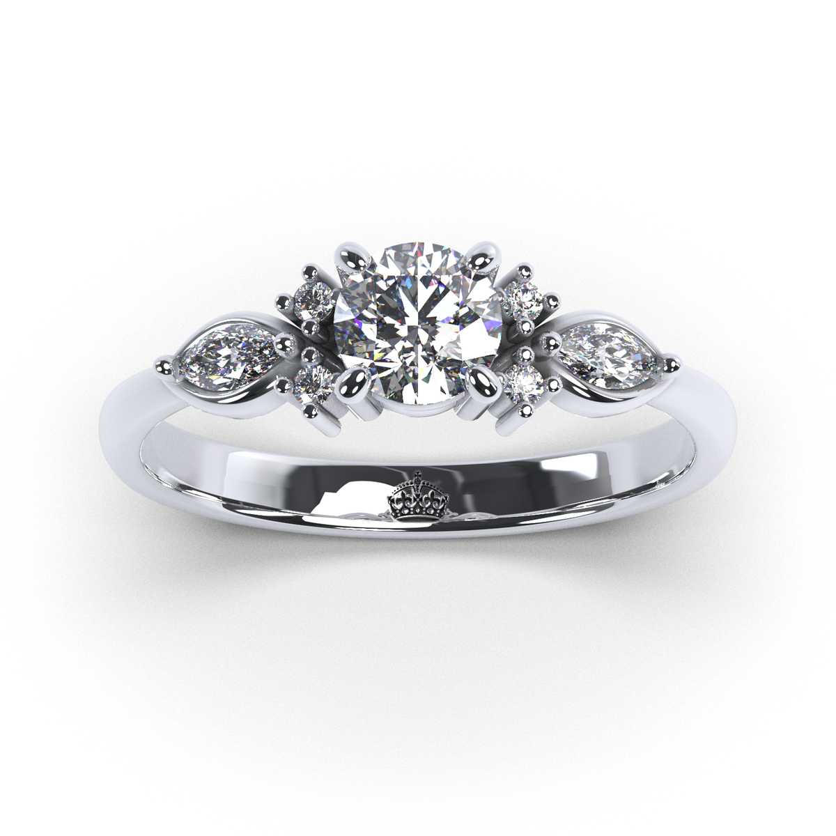 Anillo de compromiso Malibú