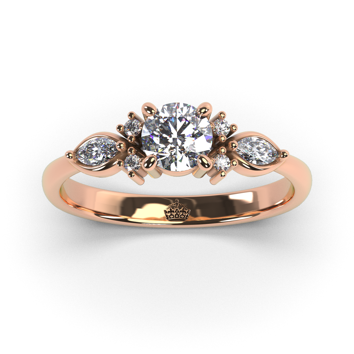 Anillo de compromiso Malibú