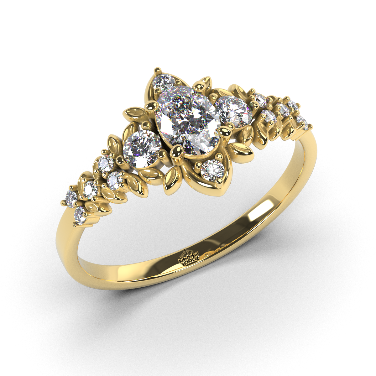Anillo de compromiso "Chicago"