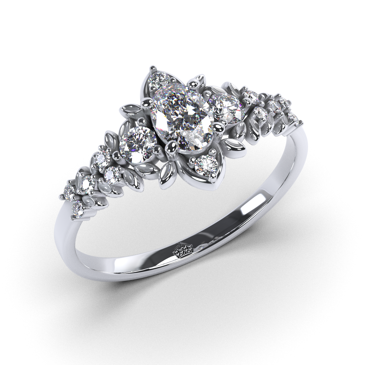 Anillo de compromiso "Chicago"